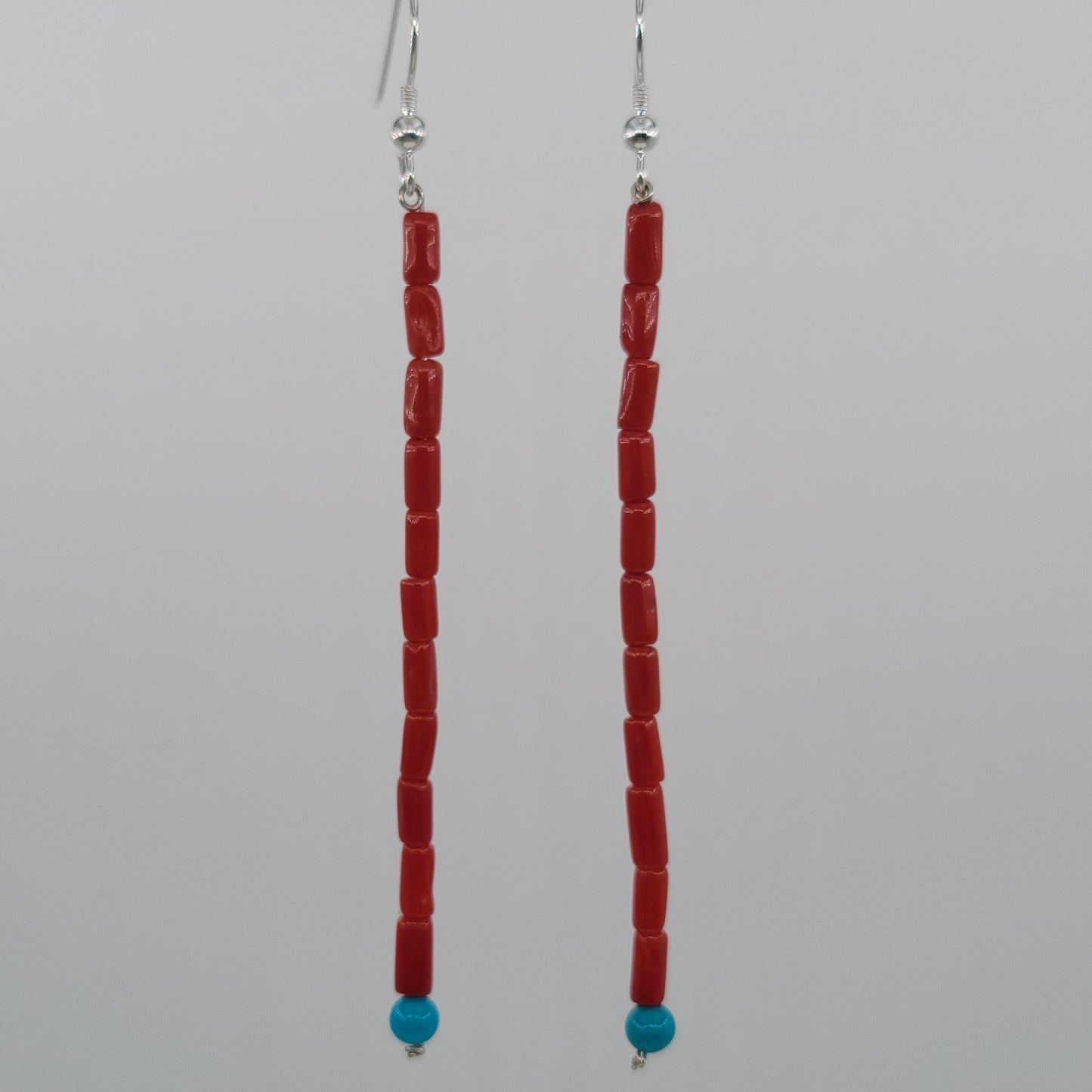 Coral Strand with Turquoise