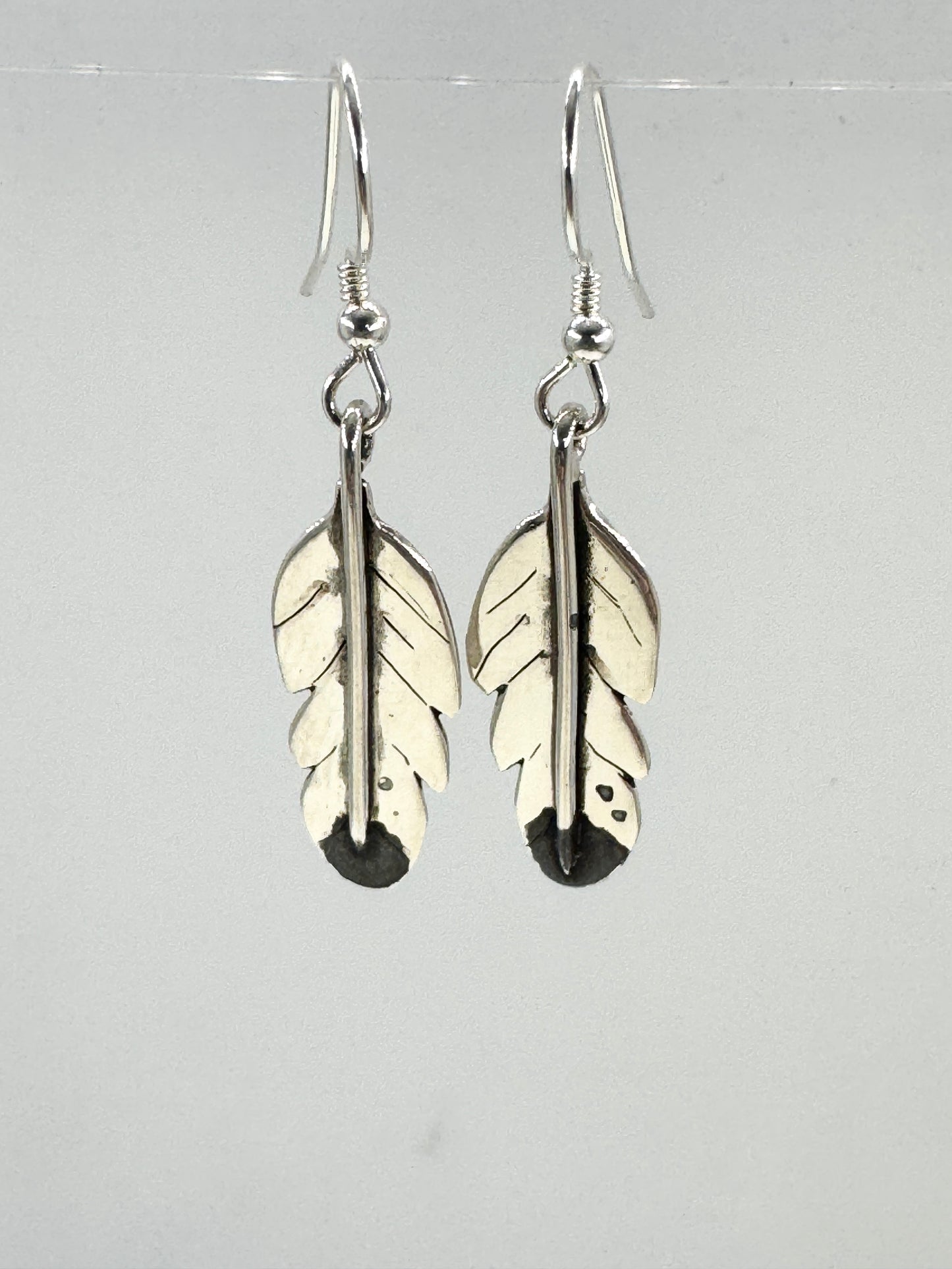 Small Feather Earrings