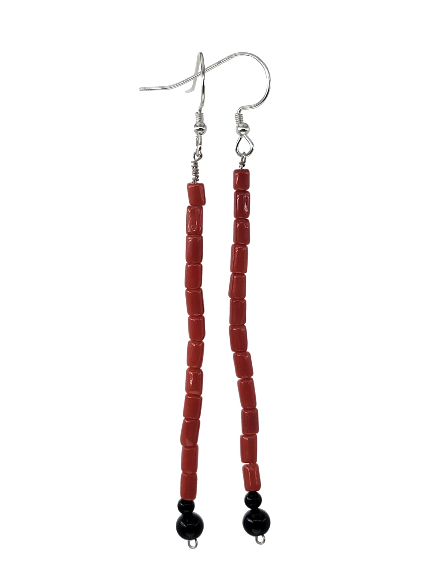 Coral Strand with Black Oxyn