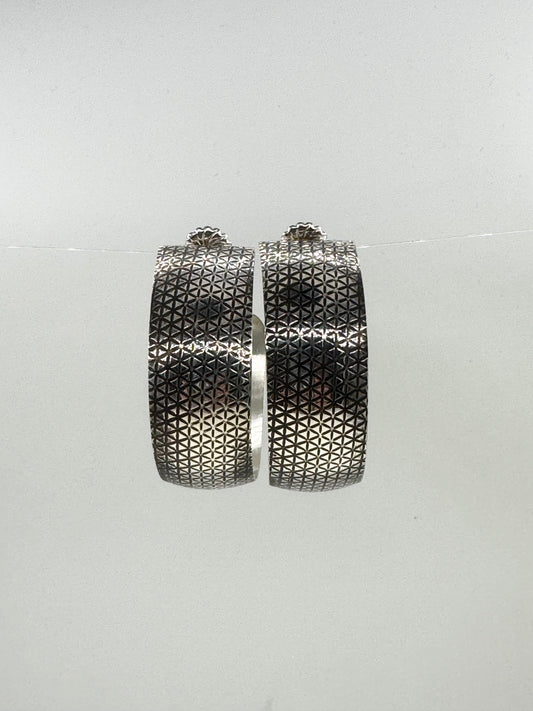 Large Round Earrings