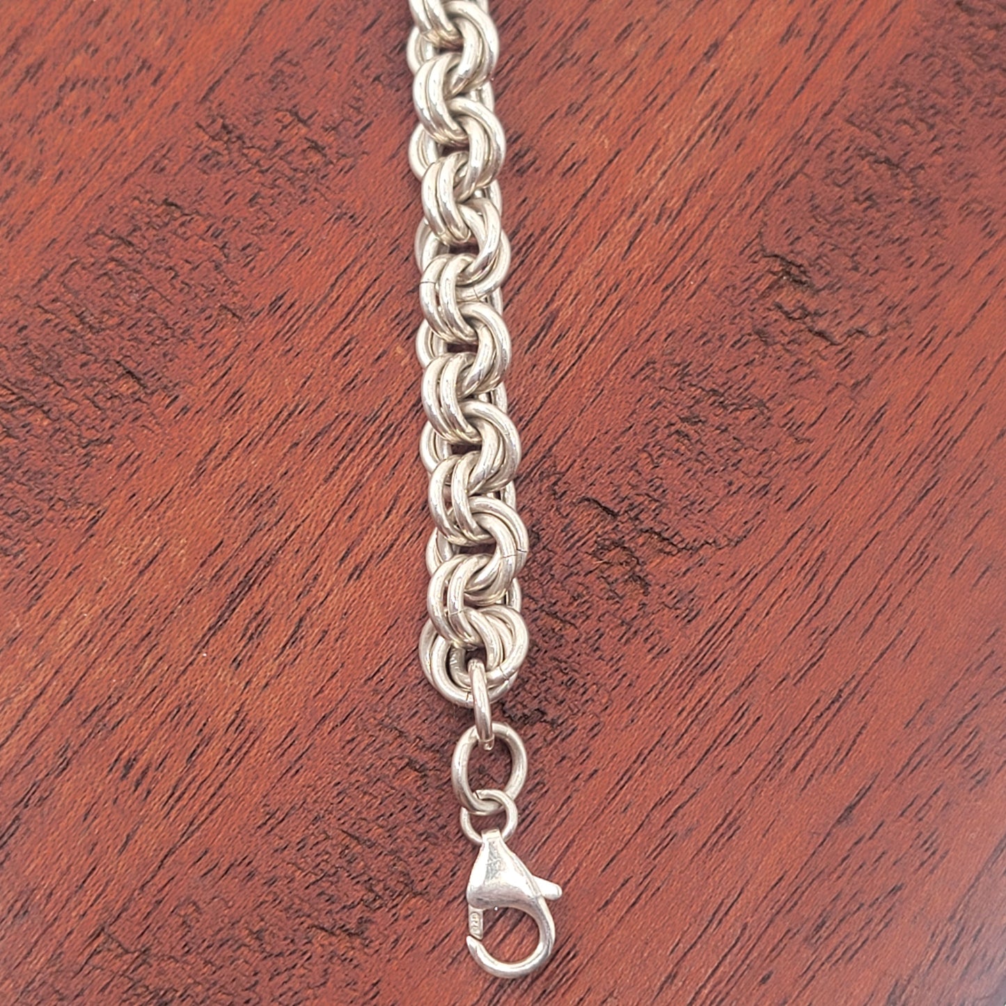 Small Silver Chain Bracelet