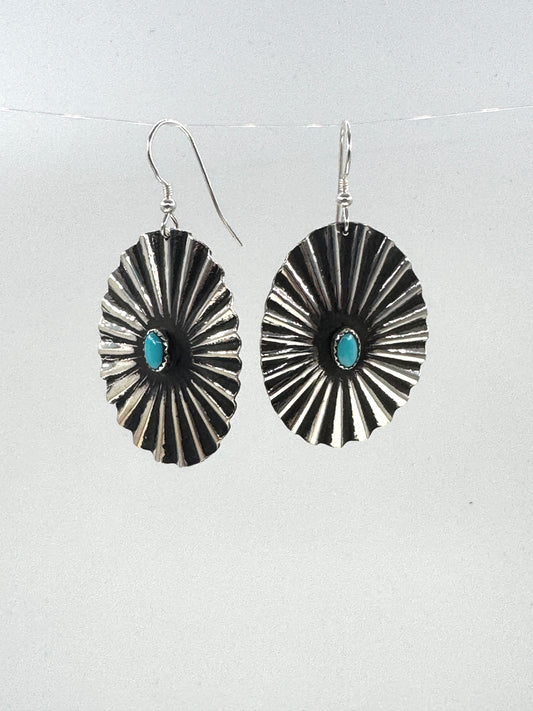 Dangle Concho Earrings