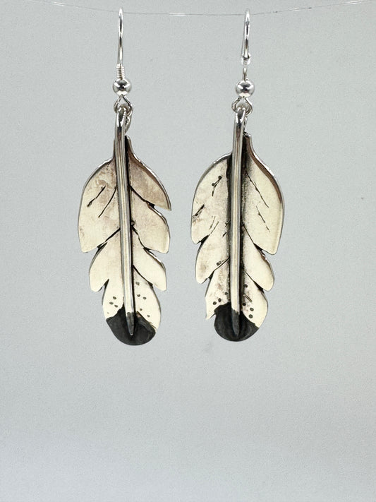 Medium Feather Earrings
