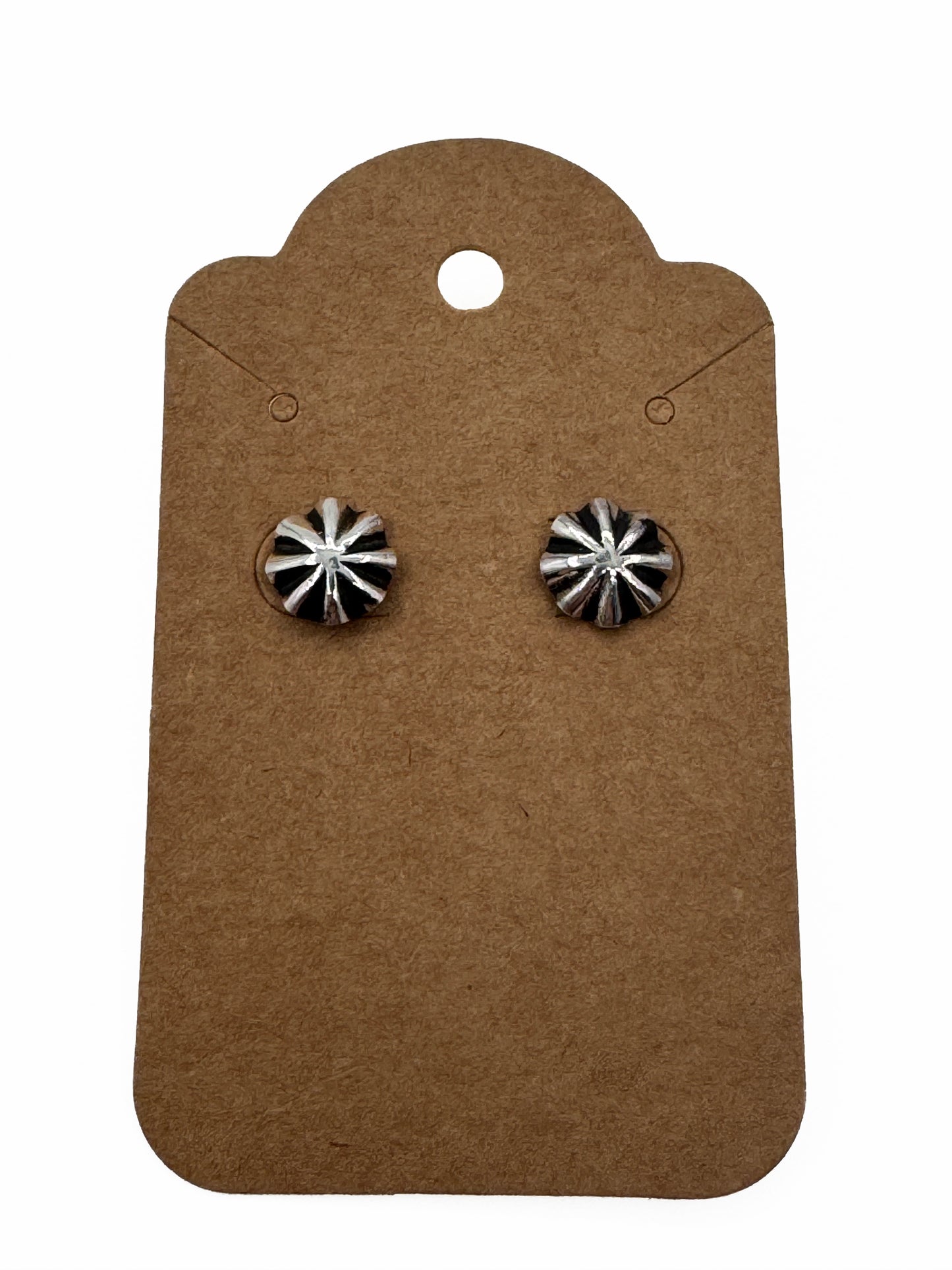 Button Concho Earrings