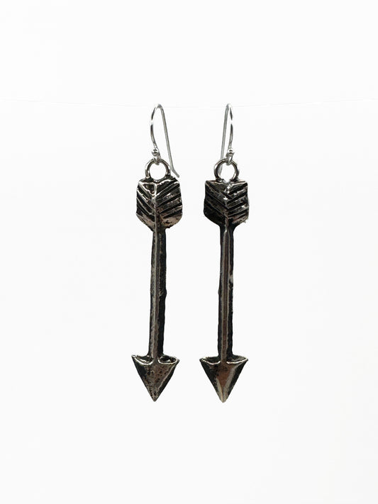 Tuff Cast Arrow Earrings