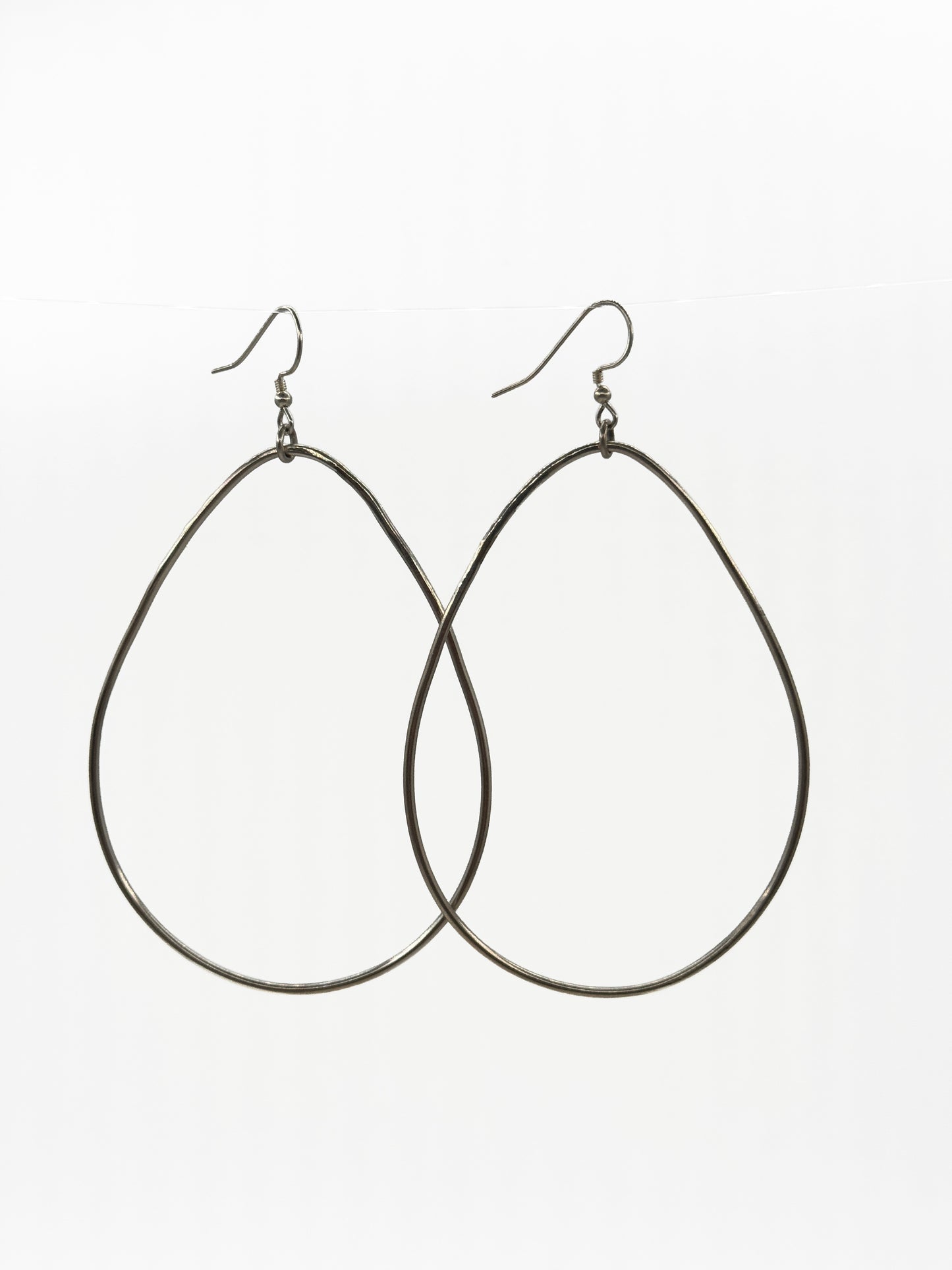 Tear Drop Hoops