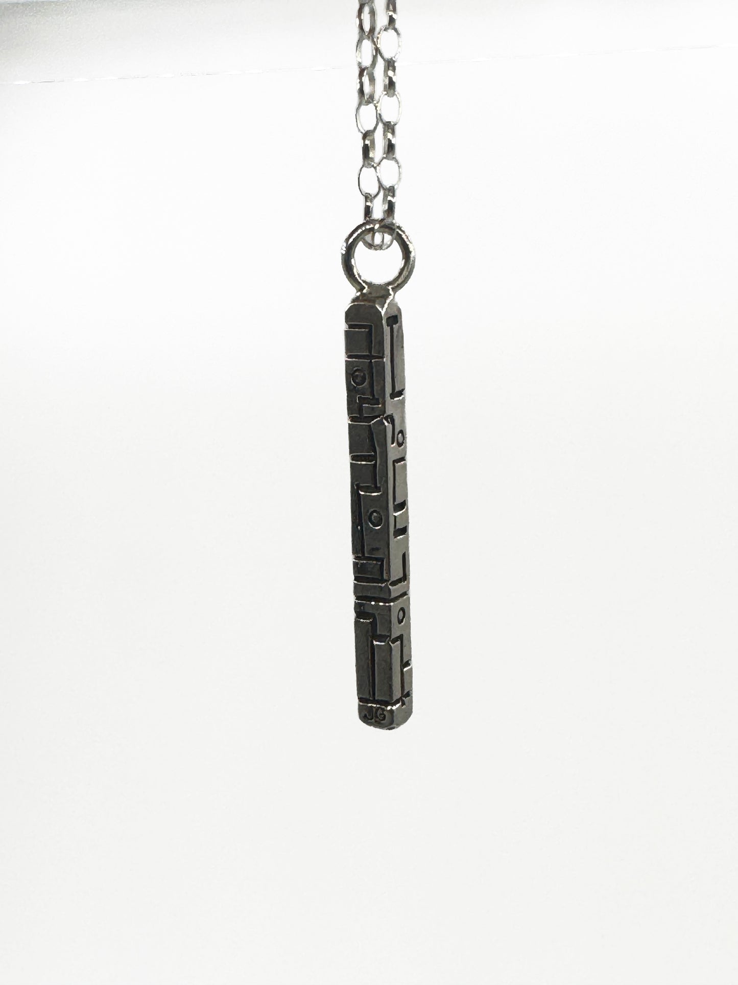 Square Pendant Pueblo Design