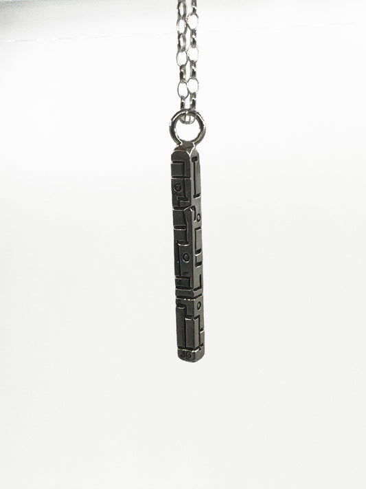 Square Pendant Pueblo Design