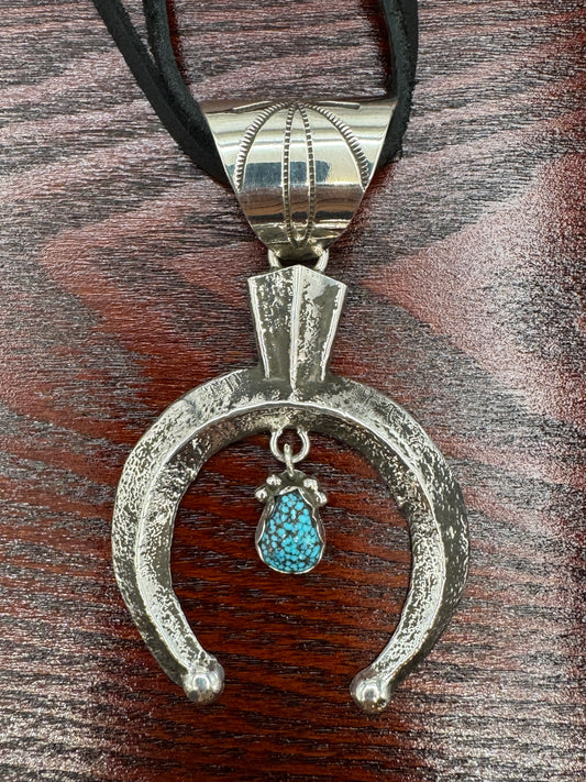 Tufa Cast Naja with Kingman Turquoise